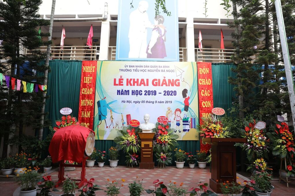Trường Tiểu học Nguyễn Bá Ngọc long trọng tổ chức Lễ Khai giảng năm học mới - Năm học 2019-2020
