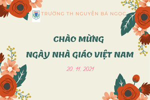 Thiệp học sinh khối 3,4,5 tham gia cuộc thi “Thay lời tri ân” - Chào mừng ngày Nhà giáo Việt Nam 20/11 (2021)
