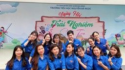 Chi đoàn trường Tiểu học Nguyễn Bá Ngọc sôi nổi, tích cực với các hoạt động trong nhà trường