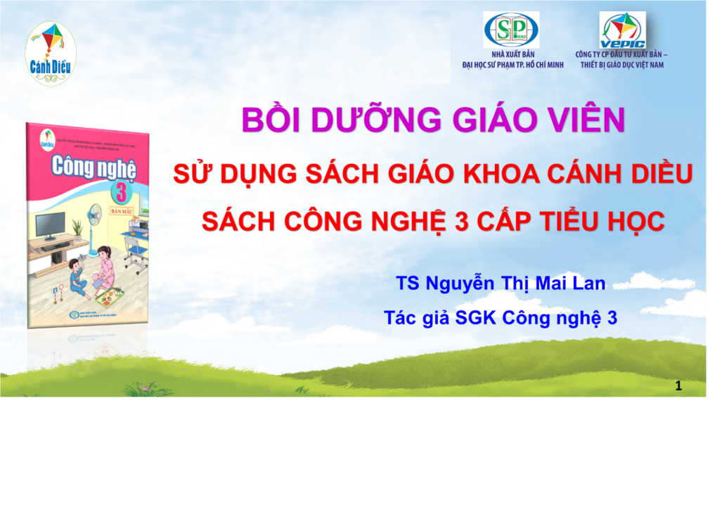 Giáo viên trường Tiểu học Nguyễn Bá Ngọc tham gia bồi dưỡng giáo viên môn Công Nghệ 3 - Bộ sách “Cánh diều”