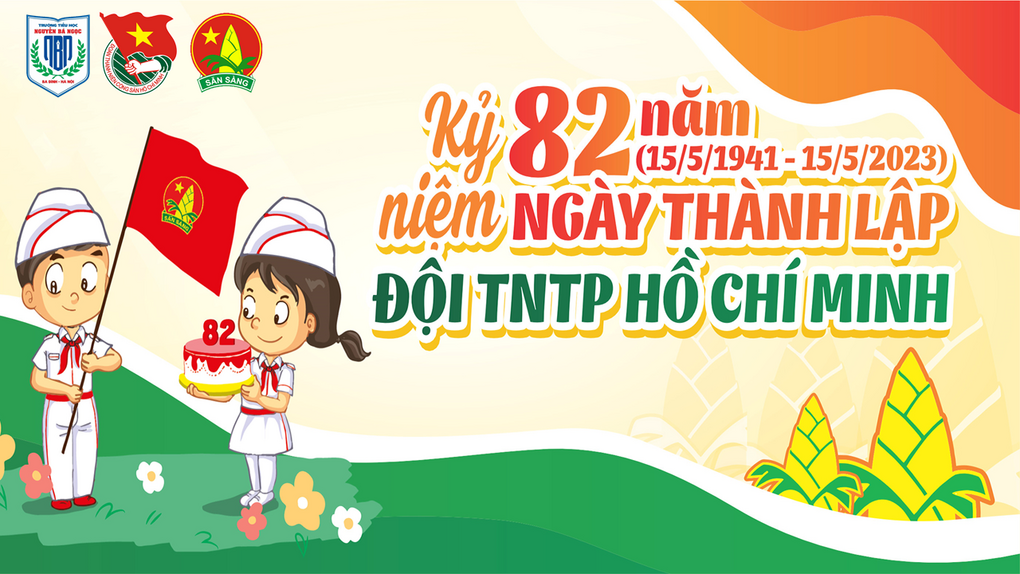 Trường Tiểu học Nguyễn Bá Ngọc tưng bừng tổ chức Lễ Kỷ niệm 82 năm ngày thành lập Đội TNTP Hồ Chí Minh
