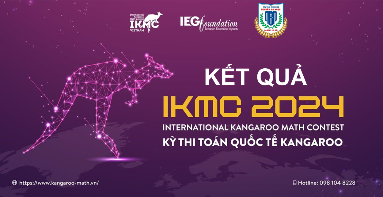 Học sinh trường Tiểu học Nguyễn Bá Ngọc tỏa sáng rực rỡ tại Kỳ thi toán quốc tế Kangaroo 2024