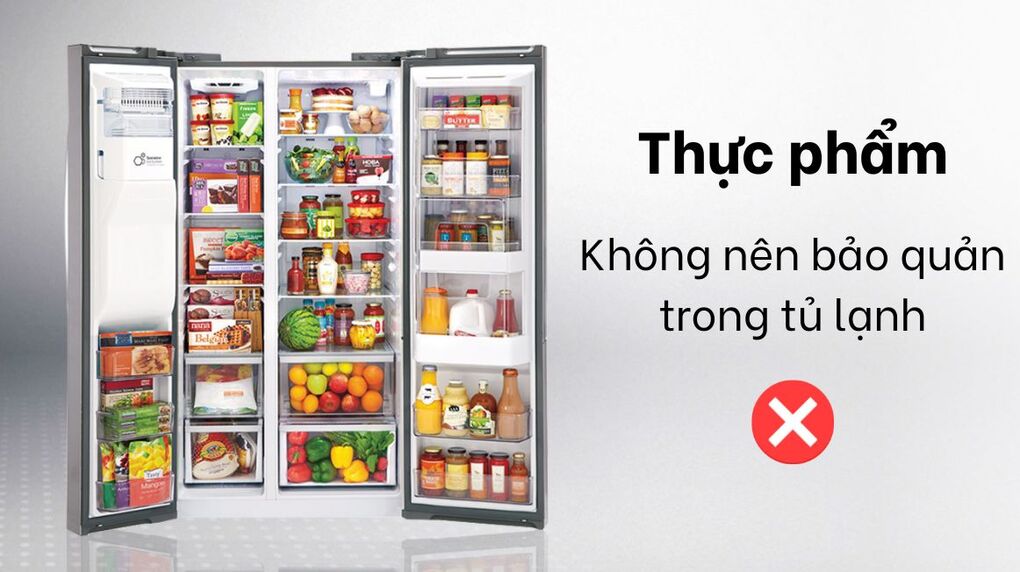 4 thực phẩm không nên bảo quản trong tủ lạnh